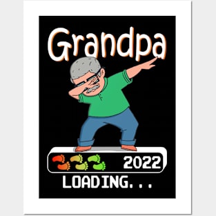 Expectant Grandpa 2022 Loading Future Grandfather Posters and Art